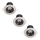 Philips - SET OM 3 LED Dimbara infällda badrumsarmaturer ABROSA LED/9W/230V IP44