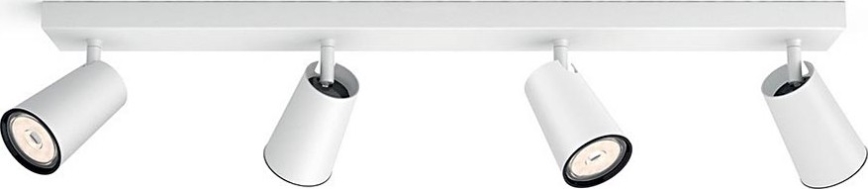 Philips - Spotbelysning 4xGU10/5,5W/230V