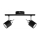 Philips - Spotlight 2xGU10/35W/230V svart