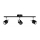 Philips - Spotlight 3xGU10/35W/230V svart