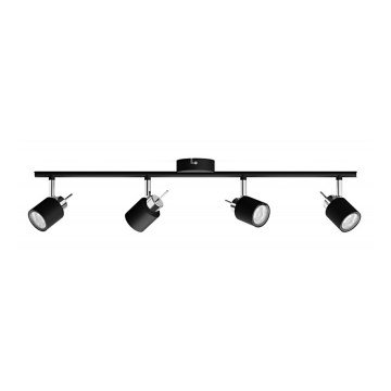 Philips - Spotlight 4xGU10/35W/230V svart