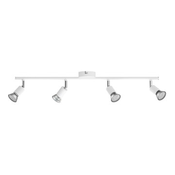 Philips - Spotlight 4xGU10/50W/230V vit