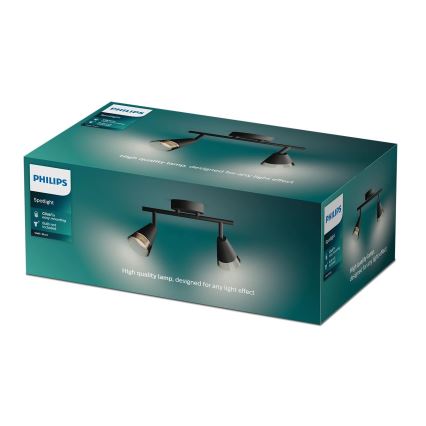 Philips - Spotlight CLEFT 2xGU10/5W/230V