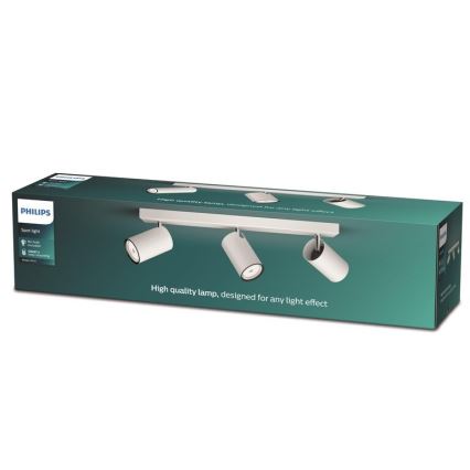 Philips - Spotlight KOSIPO 3xGU10/5,5W/230V vit