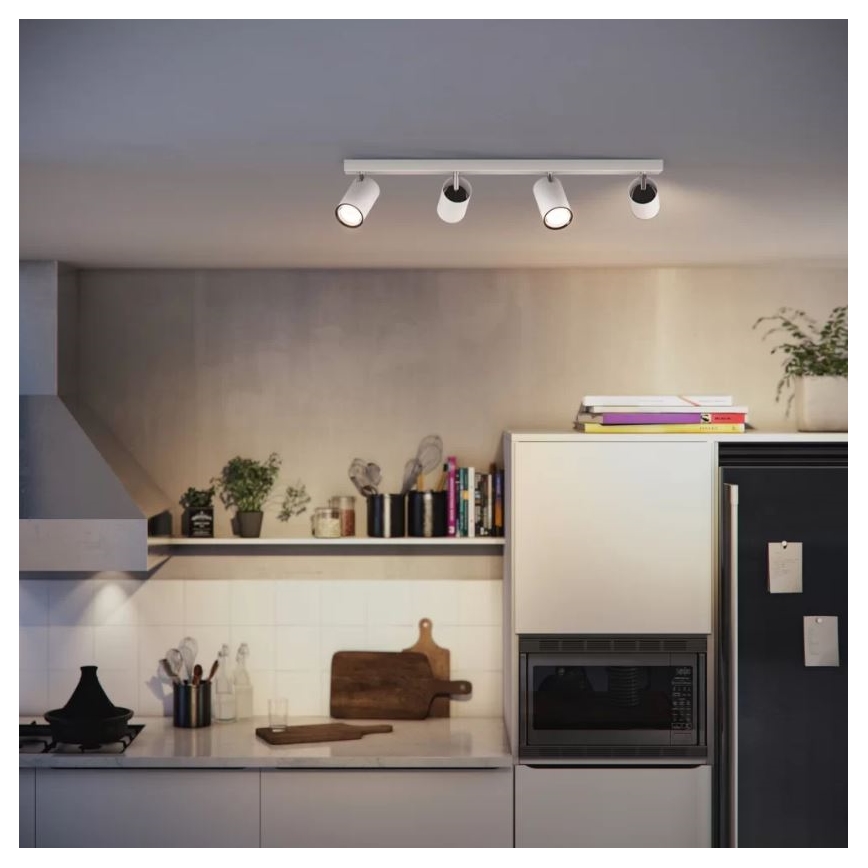 Philips - Spotlight 4xGU10/5,5W/230V