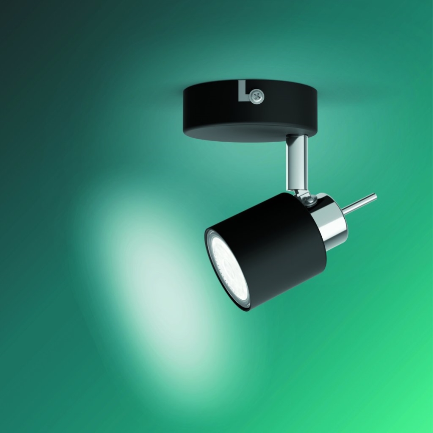 Philips - Spotlight 1xGU10/35W/230V svart