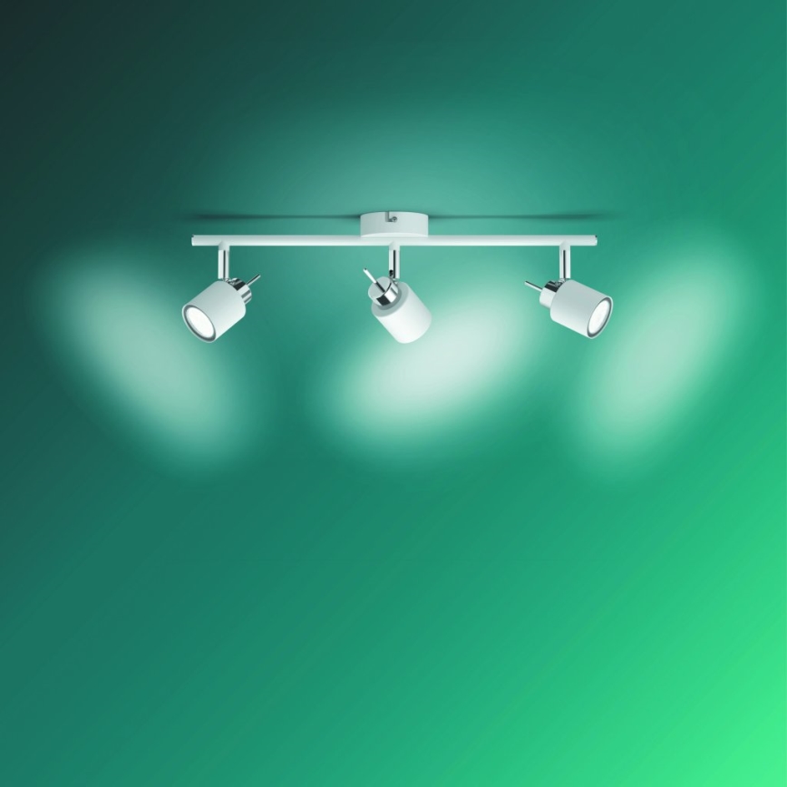 Philips - Spotlight 3xGU10/35W/230V vit