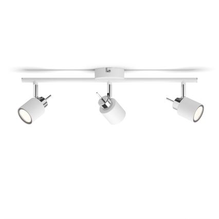 Philips - Spotlight 3xGU10/35W/230V vit