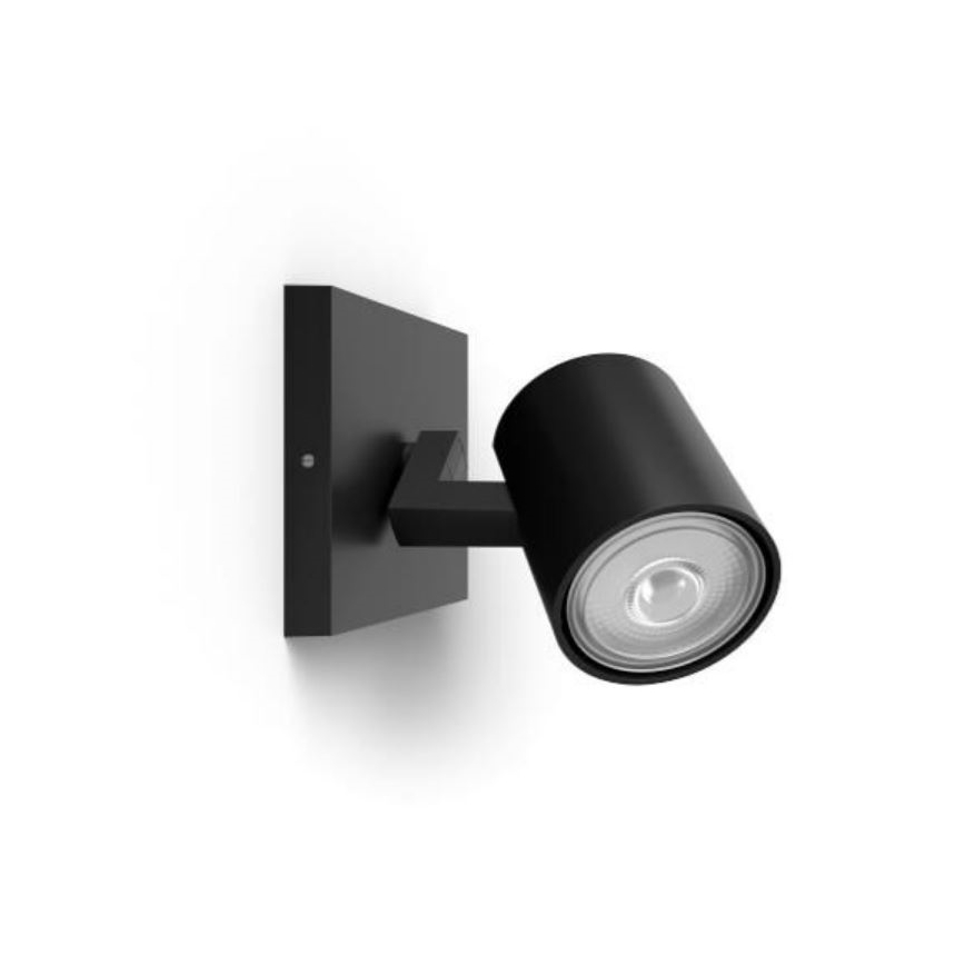 Philips - Spotlight RUNNER 1xGU10/20W/230V svart