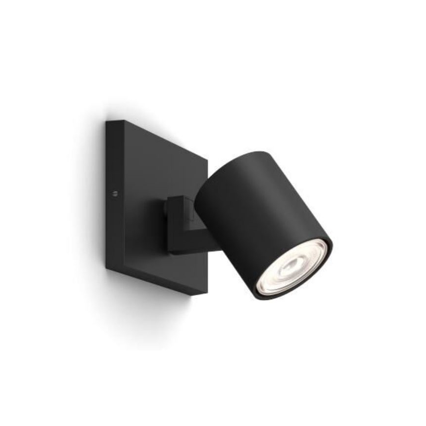 Philips - Spotlight RUNNER 1xGU10/20W/230V svart