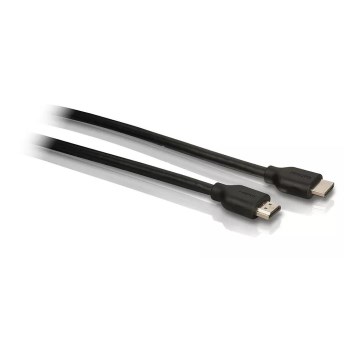 Philips SWV2434W/10 - HDMI kabel with Ethernet, HDMI 1.4 A connector 5m svart