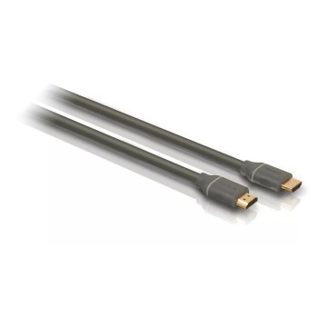 Philips SWV4432S/10 - HDMI kabel with Ethernet, HDMI 1.4 A connector 1,5m grå