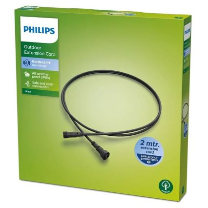 Philips - Utomhus förlängningskabel 2m IP65