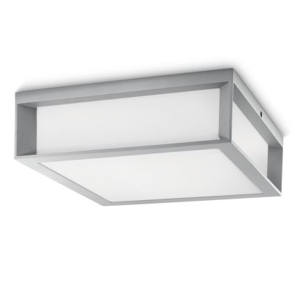 Philips - Utomhus taklampa  2xE27/14W/230V IP44 grå