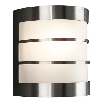 Philips - Utomhus vägglampa  1xE27/60W/230V IP44 matt krom