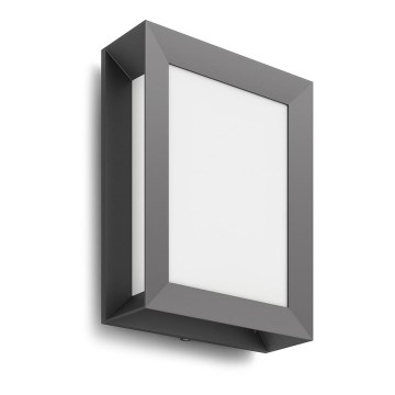 Philips - Utomhus vägglampa 1xLED/6W/230V IP44