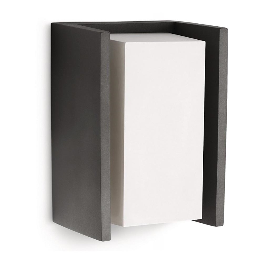 Philips - Utomhus vägglampa  BRIDGE 1xE27/15W/230V IP44