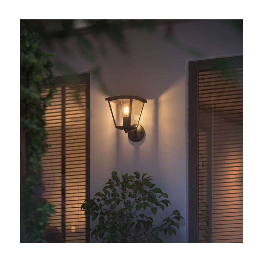 Philips - Dimbar utomhus vägglampa Hue INARA 1xE27/7W/230V Wi-Fi IP44