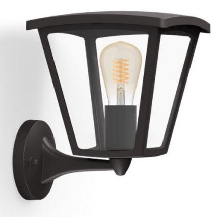 Philips - Dimbar utomhus vägglampa Hue INARA 1xE27/7W/230V Wi-Fi IP44