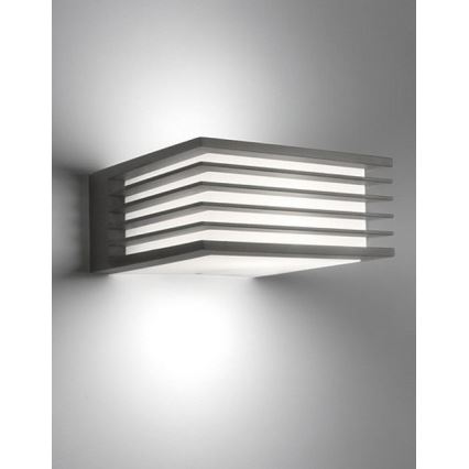 Philips - Utomhus vägglampa  1xE27/15W/230V IP44 antracit