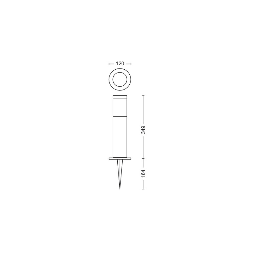 Philips - LED Utomhuslampa GARDENLINK LED/24W/230V 2700K IP44