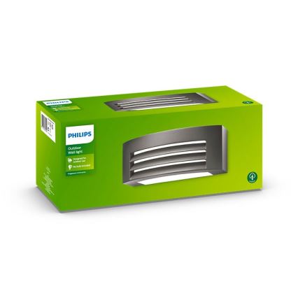 Philips - Vägglampa för utomhusbruk FRAGRANCE 1xE27/42W/230V IP44