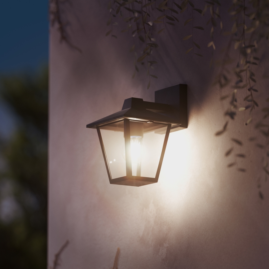 Philips - Vägglampa för utomhusbruk KINNO 1xE27/25W/230V IP44
