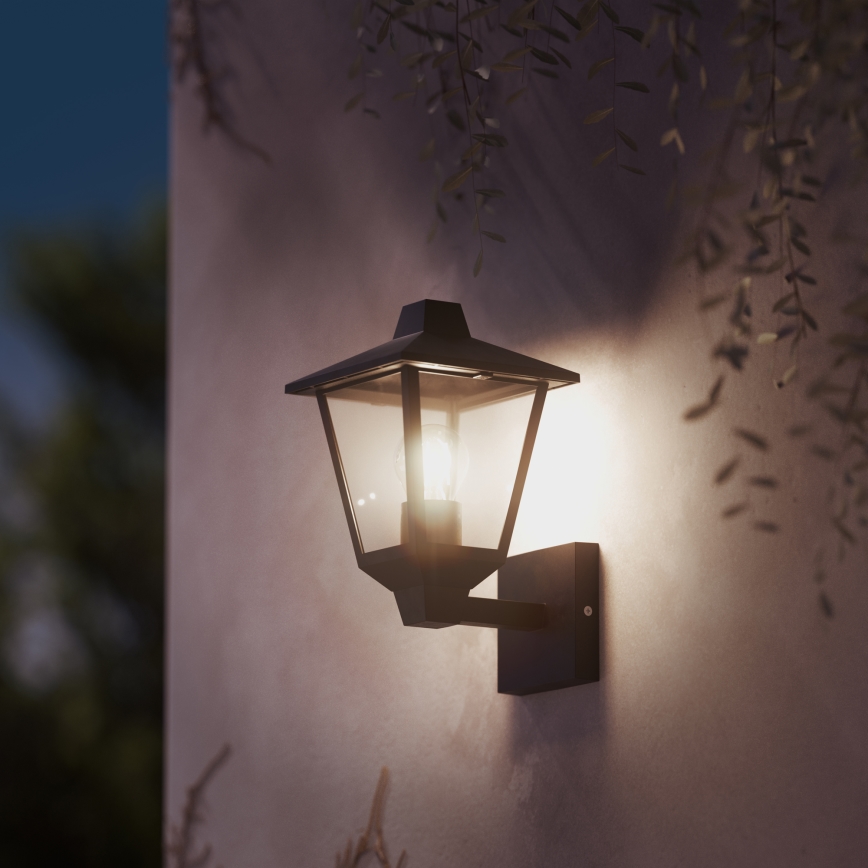 Philips - Vägglampa för utomhusbruk KINNO 1xE27/25W/230V IP44