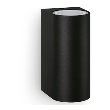 Philips - Vägglampa för utomhusbruk NIGHTINGALE 2xGU10/35W/230V IP44