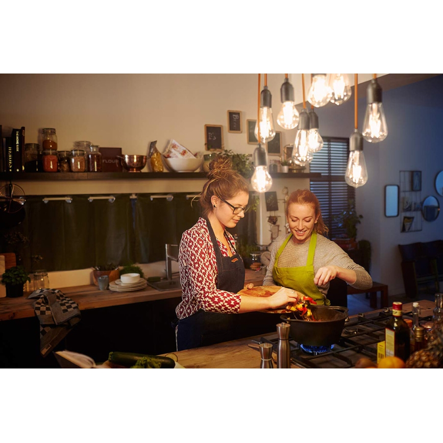 Philips Vintage LED-lampa E27/4W/230V 2700K