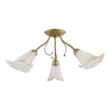 Plafondlampa MARCELLO 3xE14/10W230V guld