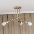 Plafondlampa OXFORD 3xE27/15W/230V guldfärgad