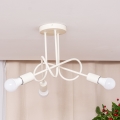 Plafondlampa OXFORD 3xE27/15W/230V krämfärgad