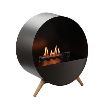 Planika - BIO eldstad med fjärrkontroll 72,6x65 cm 2,5kW/230V svart