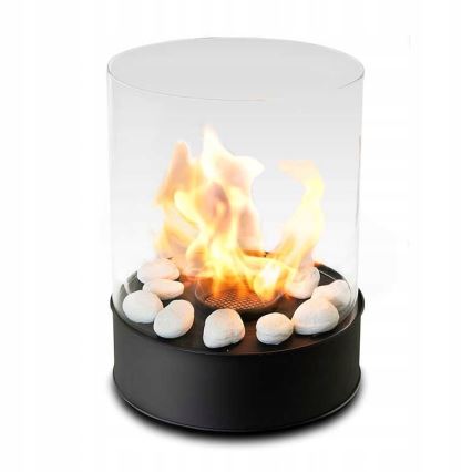 Planika - BIO-eldstad 36,3x25,1 cm 2,5 kW svart
