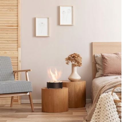 Planika - BIO eldstad 36,3x25,1 cm 2,5kW svart