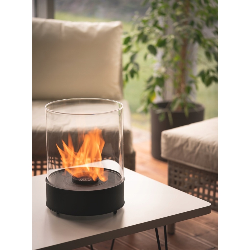 Planika - BIO eldstad 36,3x25,1 cm 2,5kW svart
