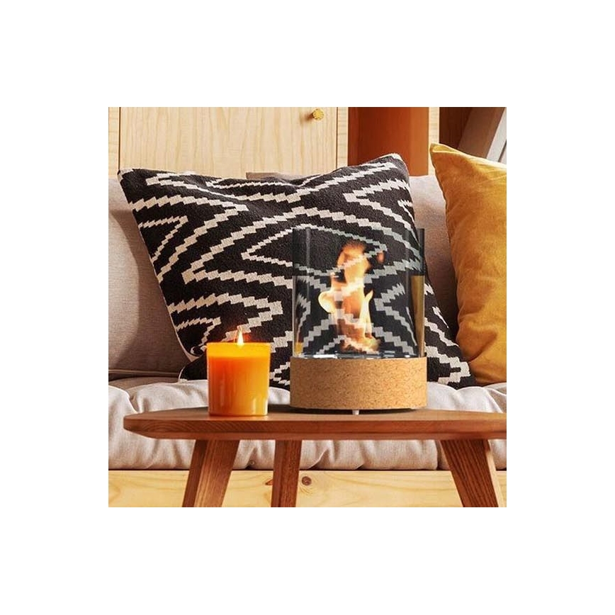 Planika - BIO eldstad 36,3x25,1 cm 2,5kW beige