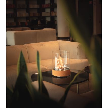 Planika - BIO eldstad 36,3x25,1 cm 2,5kW beige