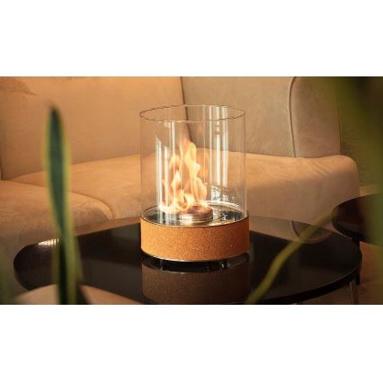 Planika - BIO eldstad 36,3x25,1 cm 2,5kW beige