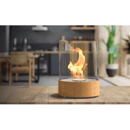 Planika - BIO eldstad 36,3x25,1 cm 2,5kW beige
