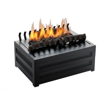 Planika - BIO eldstad med fjärrkontroll 20,8x38,5 cm 2,5kW/230V svart