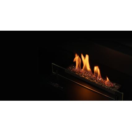Planika - Inbyggd universell BIO-kamin med fjärrkontroll 56,2x75 cm 2,5kW/230V