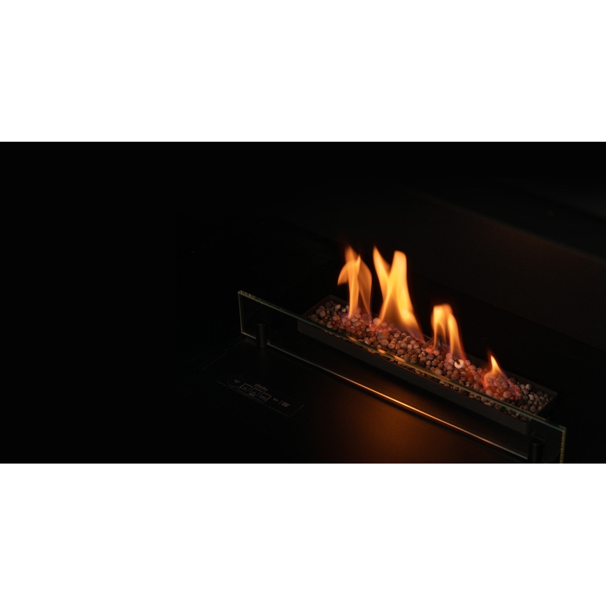 Planika - Inbyggd universell BIO-kamin med fjärrkontroll 56,2x75 cm 2,5kW/230V