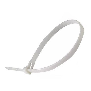 plast Vikbar band 2,5x100mm 100st vit