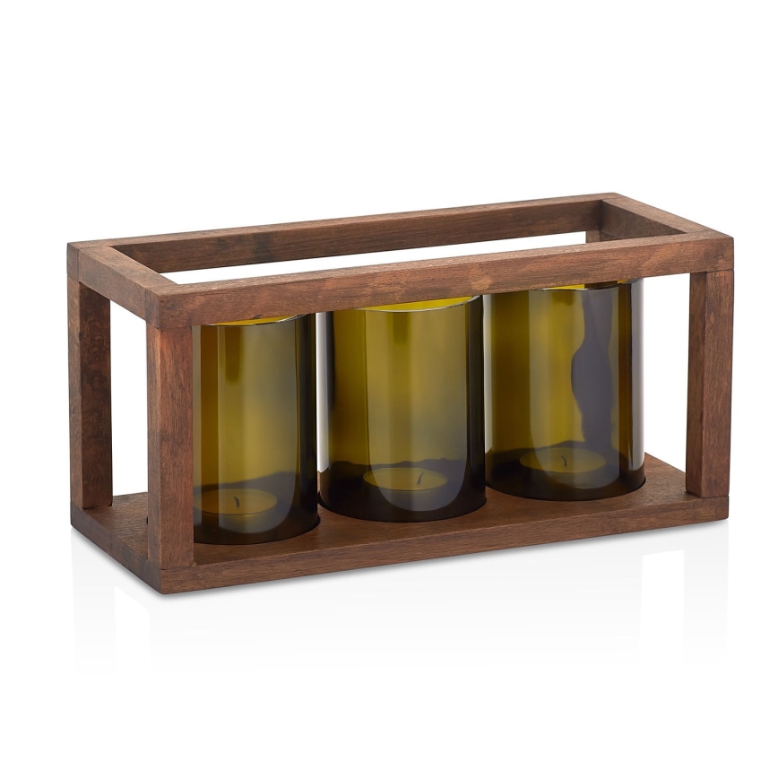PLEASE TRANSLATE 13x28 cm trä/glas