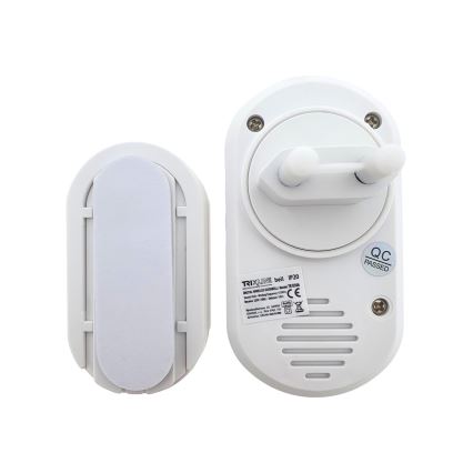Plugin trådlös dörrklocka BELL 230V + 1x23A brun