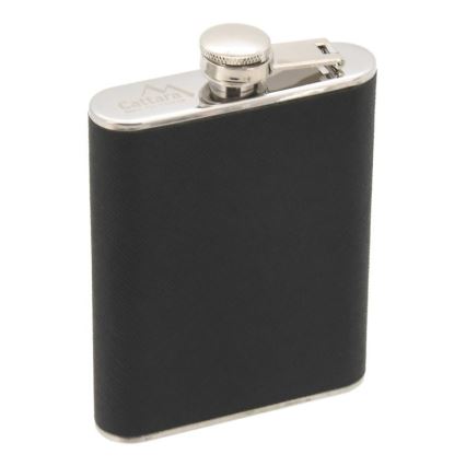 Plunta med cigarrfodral 175 ml svart