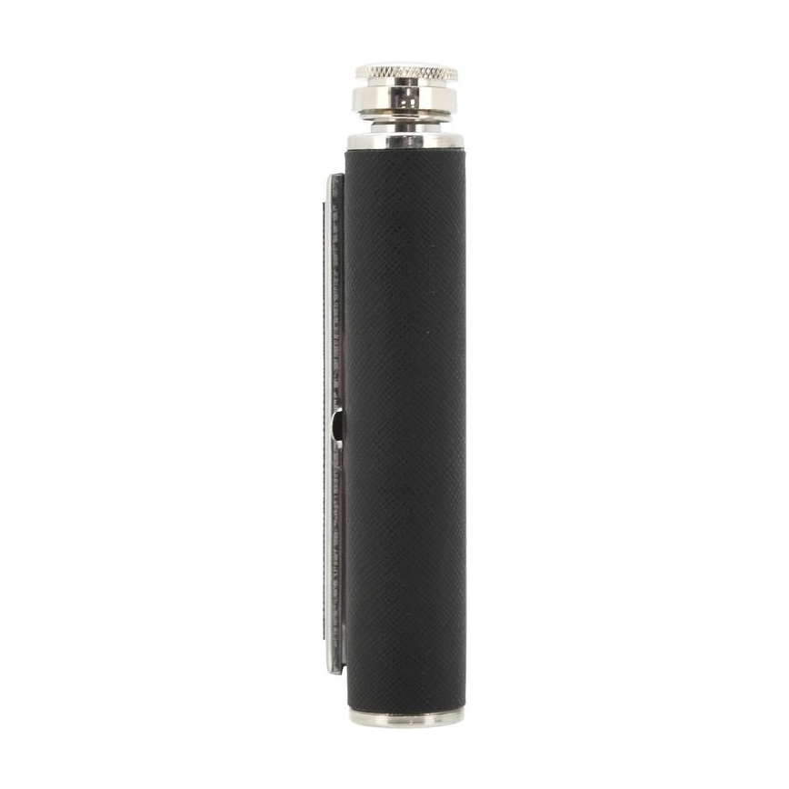 Plunta med cigarrfodral 175 ml svart