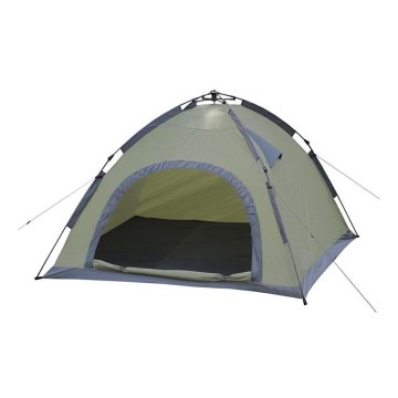Pop up-tält för 3-4 personer PU 3000 mm grön